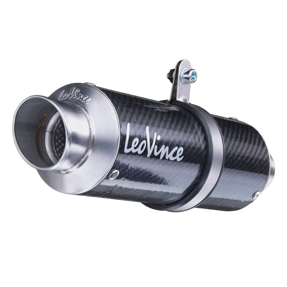 Leovince LV-10 Kawasaki Ref:15218 Not Homologated Stainless Steel Muffler Silver