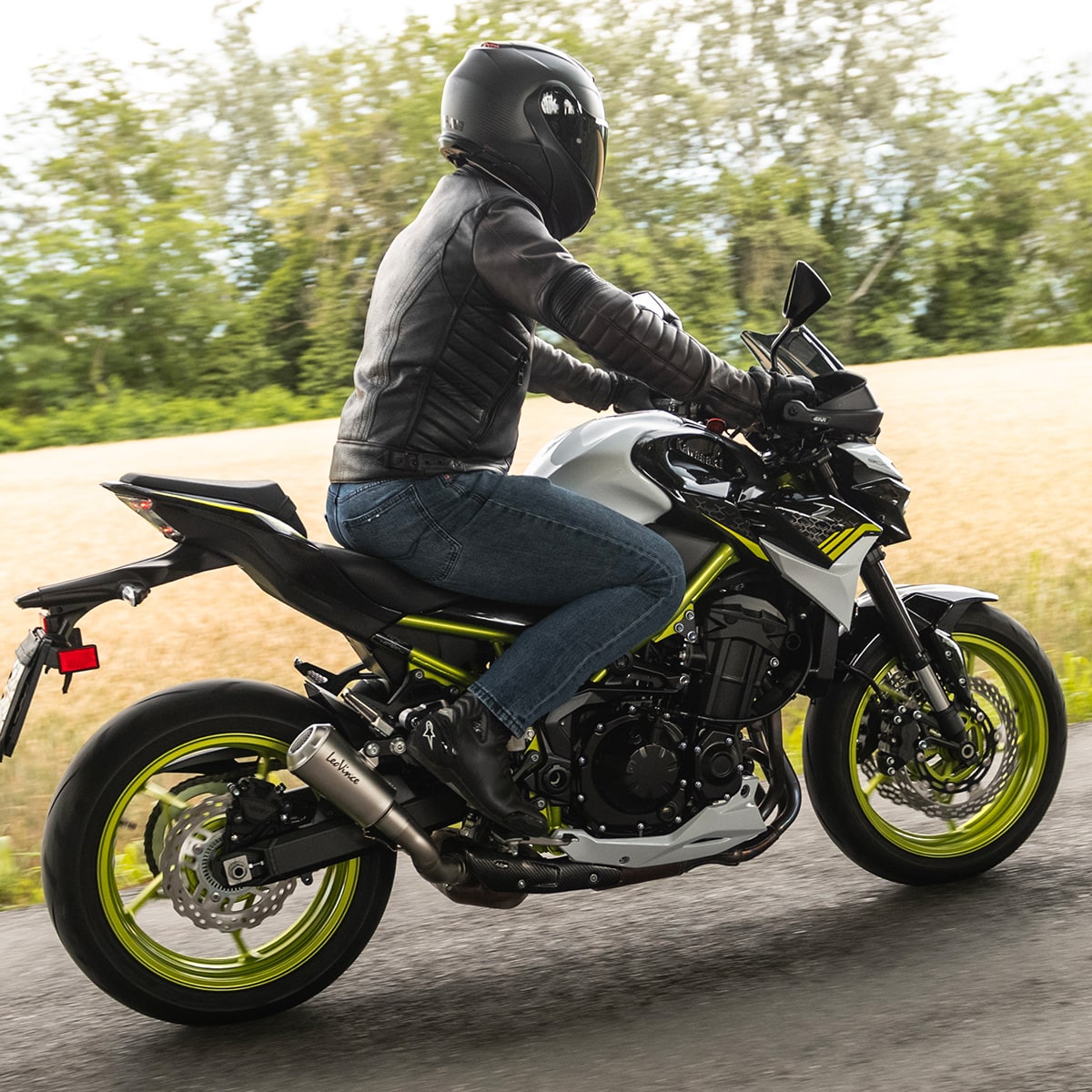 LeoVince LV One Evo SS Slip on Exhaust for Triumph Street Triple