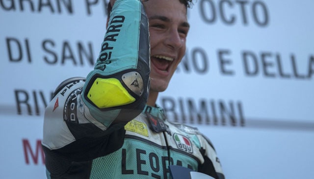 Lorenzo Dalla Porta vince la sua prima gara