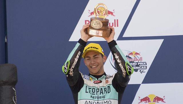 Second step of the podium for Bastianini in Austin