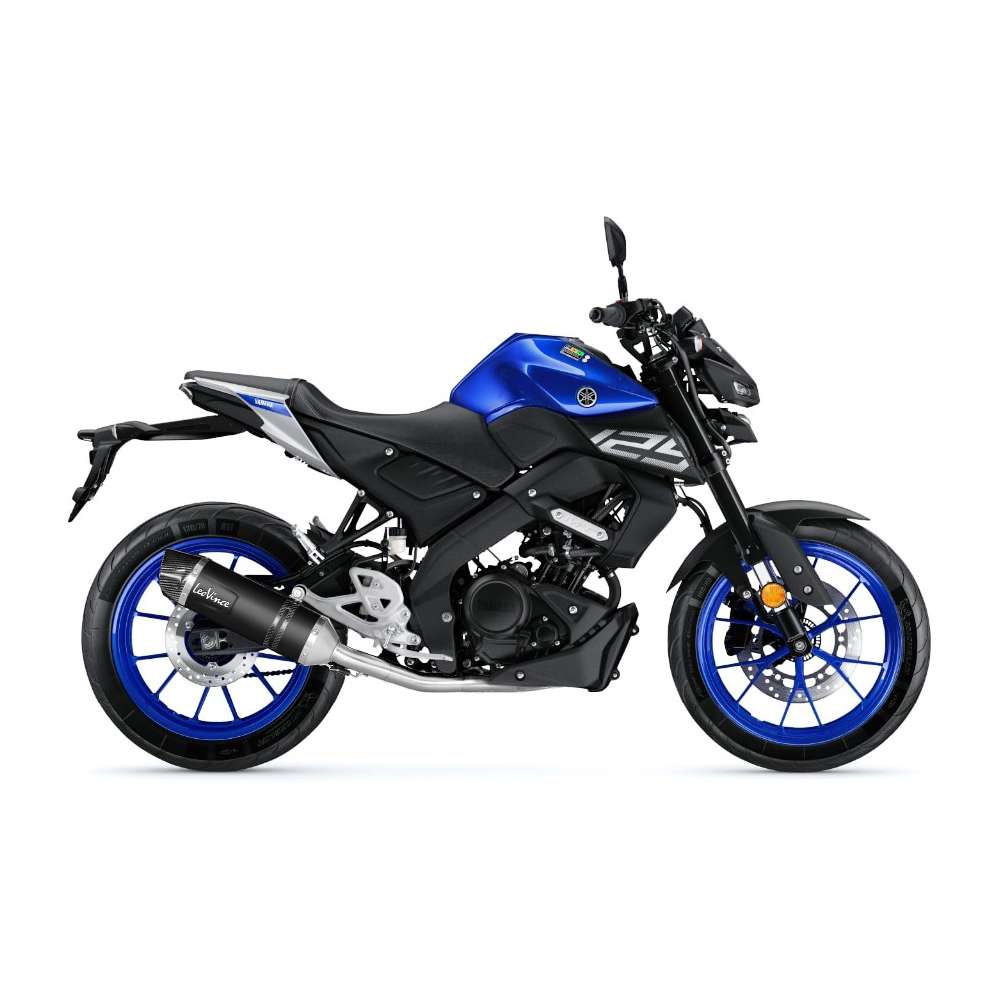 Exhaust system Leo Vince LV ONE EVO Black Edition Yamaha MT 125 from year  21, with EG-BE