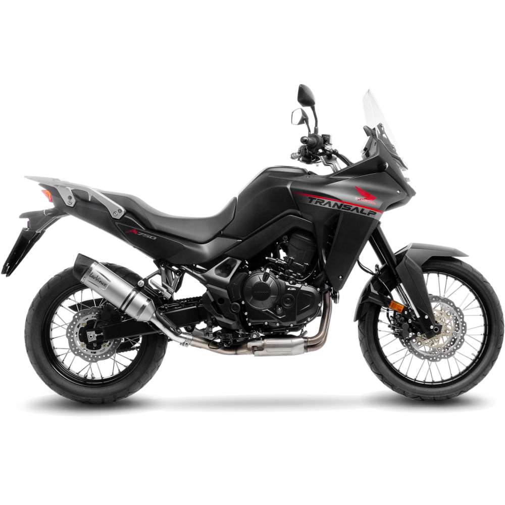 Silencieux LeoVince LV ONE EVO II En Acier Inox AISI 304 Pour Honda 125 XL V Varadero (2001-2013) - Homologué, Look Titane, Performance Améliorée