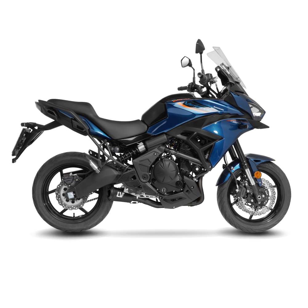 LV-10 FULL BLACK for Kawasaki Versys 650 2021 - 2026 | LeoVince