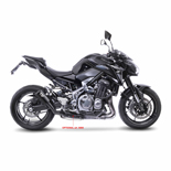 LeoVince SBK LV-10 Slip-On Muffler – Full Black Stainless Steel For Kawasaki Z (ECE Approved)