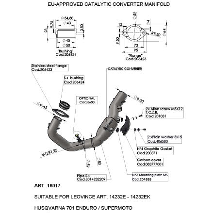 CATALYTIC CONVERTER MANIFOLD