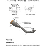 CATALYTIC CONVERTER MANIFOLD
