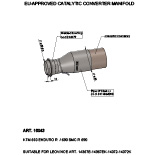 CATALYTIC CONVERTER MANIFOLD