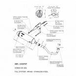 4ROAD BRUSHED TITANIUM HEADER