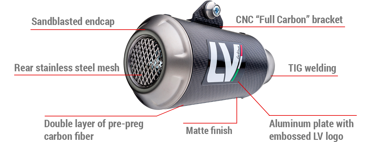 LV-10 CARBON FIBER Features