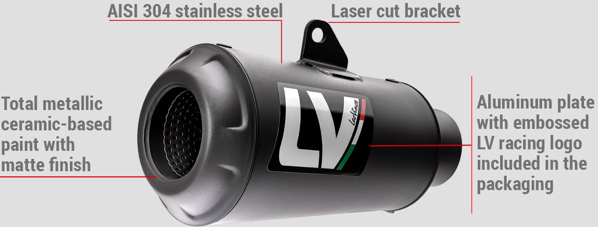 LV-10 FULL BLACK Features