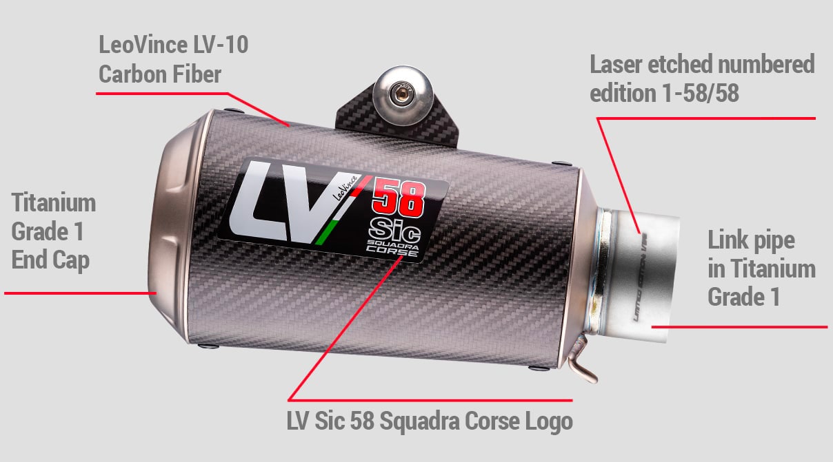 Lv-10 Carbon Fiber for UNIVERSAL ALL BIKES